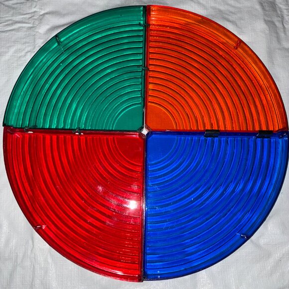 2001 Bandwagon 11.5” Electric Color Wheel Light Christmas Tree Holiday Xmas - Picture 5 of 8